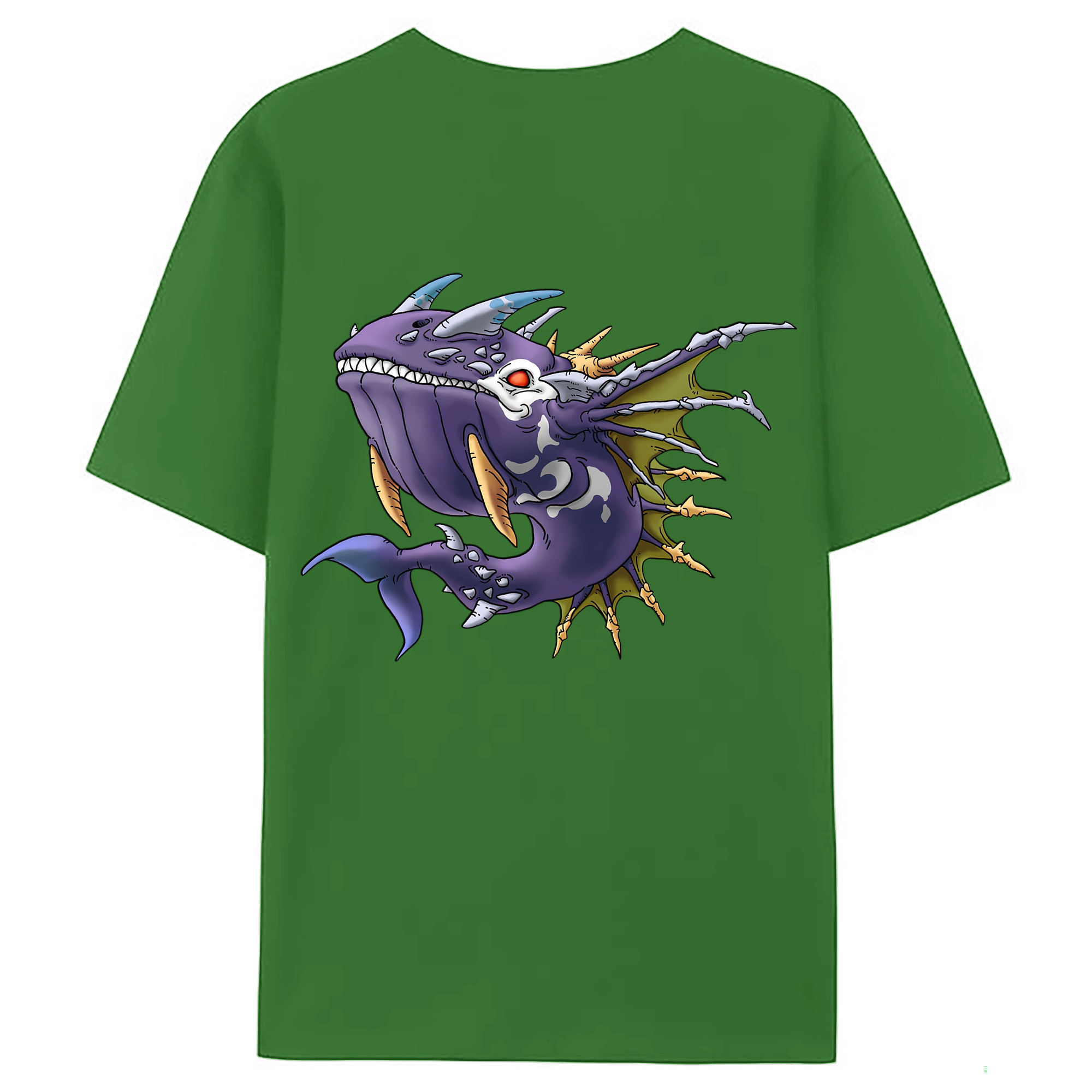 （画像用） ドラゴンクエスト Doragon Kuesuto Dragon Quest レディース半袖Tシャツ(バックプリント)